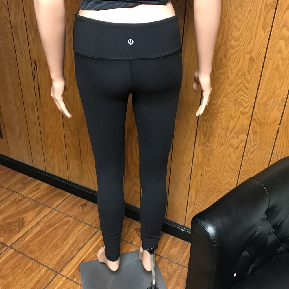 Lululemon" Wunder Under Pant. Black - Picture 10 of 13